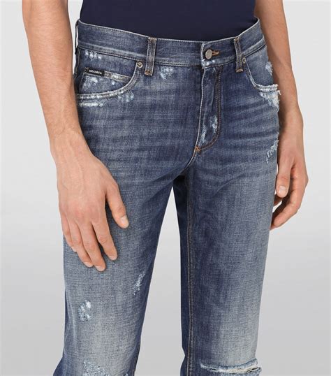 dolce gabbana jeans herren sale|dolce gabbana distressed jeans.